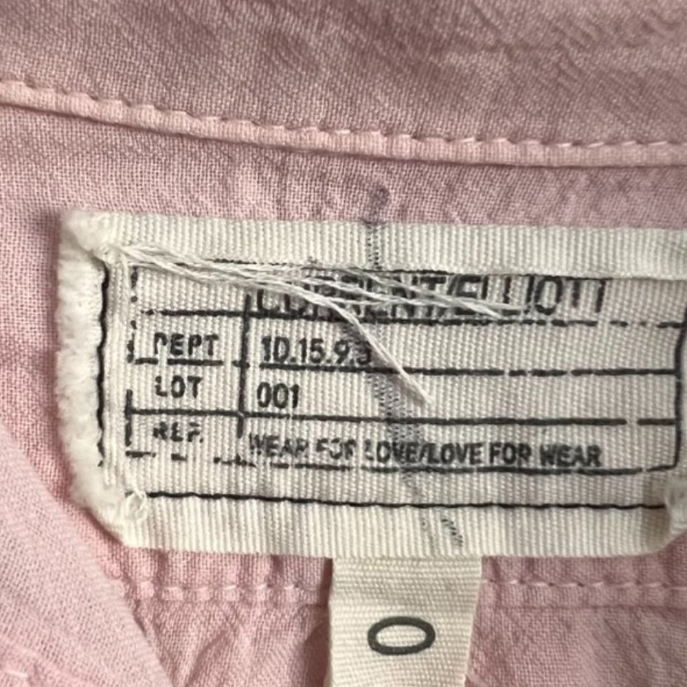 Current Elliott Button Down Cotton Casual Shirt - image 3